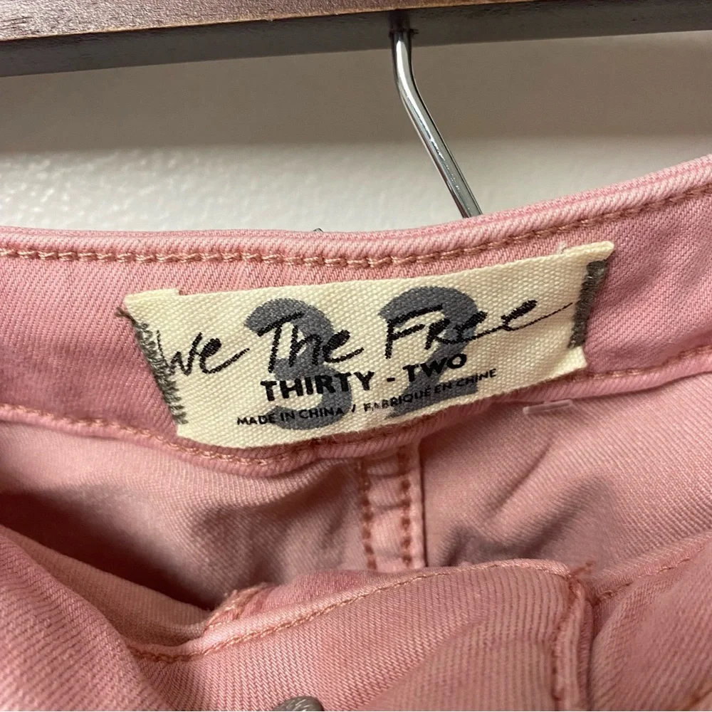 We The Free NWT Just Float On Super Flare Pink Pants Size 32 - Picture 4 of 10